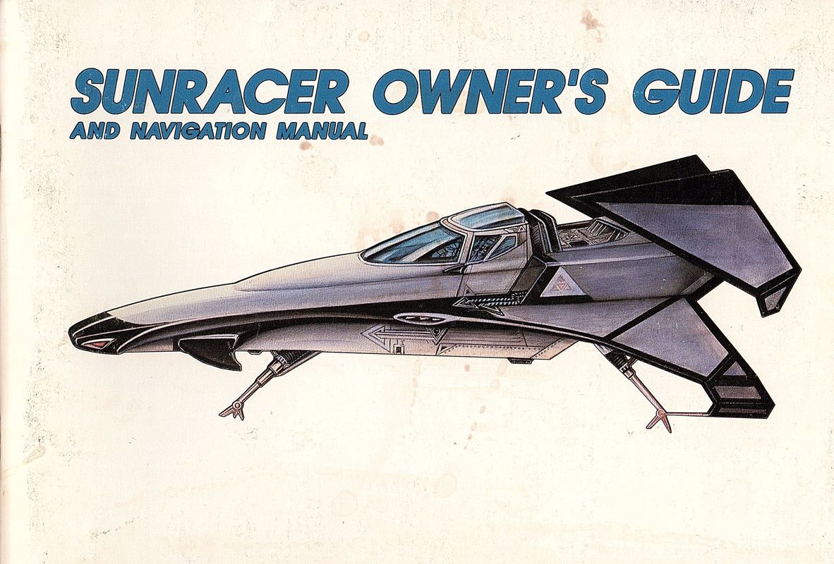 Manual for Space Rogue (Macintosh): Sunracer Owner's Guide