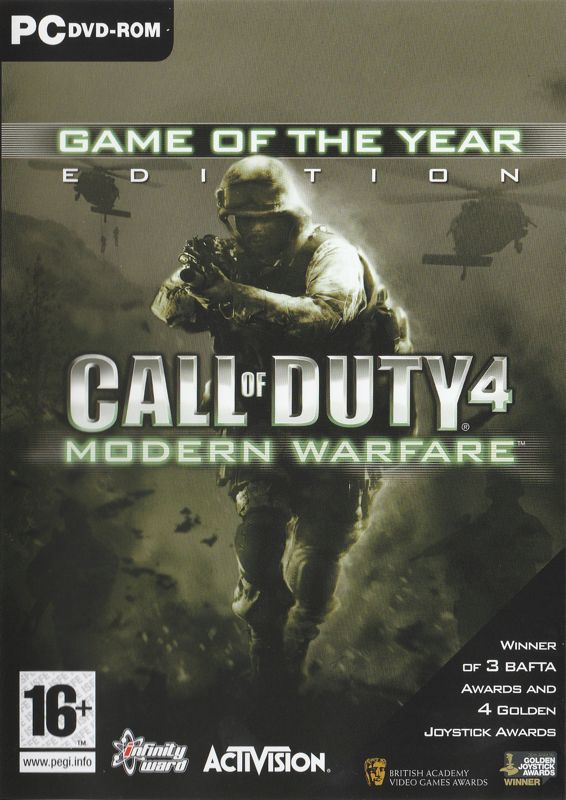 Front Cover for Call of Duty 4: Modern Warfare (Game of the Year Edition) (Windows)