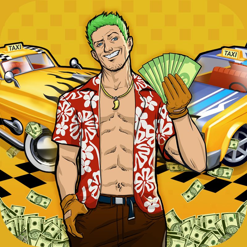 Front Cover for Crazy Taxi: Gazillionaire (iPad and iPhone): 2019 cover