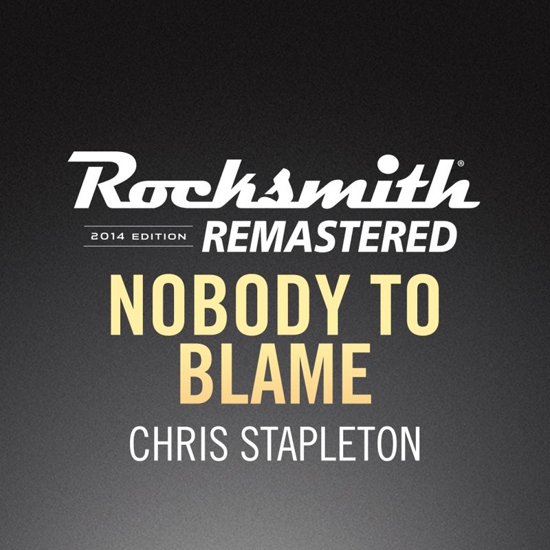 Front Cover for Rocksmith 2014 Edition: Remastered - Chris Stapleton: Nobody to Blame (PlayStation 3 and PlayStation 4) (download release)