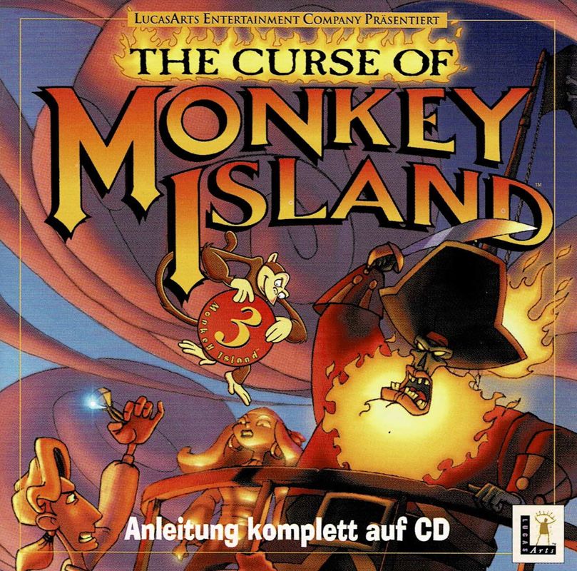 The Curse of Monkey Island cover or packaging material MobyGames