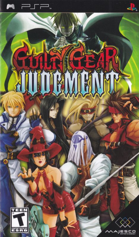 Front Cover for Guilty Gear Judgment (PSP)