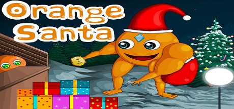 Front Cover for Orange Santa (Linux and Windows) (Steam release)