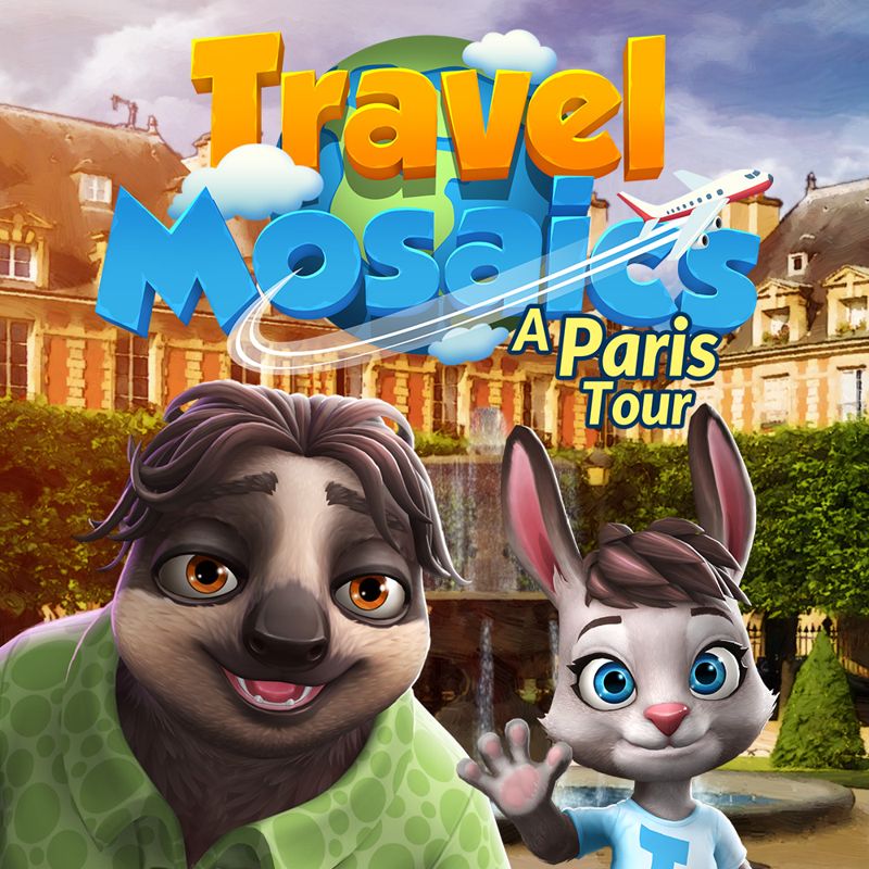 Front Cover for Travel Mosaics: A Paris Tour (Nintendo Switch) (download release)