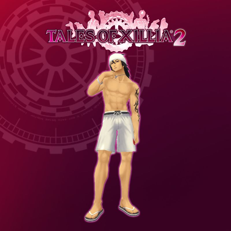 Front Cover for Tales of Xillia 2: Gaius' Swimwear Costume (PlayStation 3) (download release)