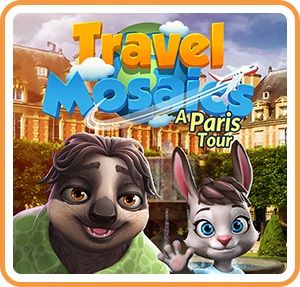 Front Cover for Travel Mosaics: A Paris Tour (Nintendo Switch) (download release): 1st version