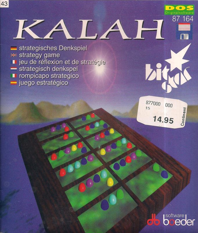 Front Cover for Kalah (DOS)