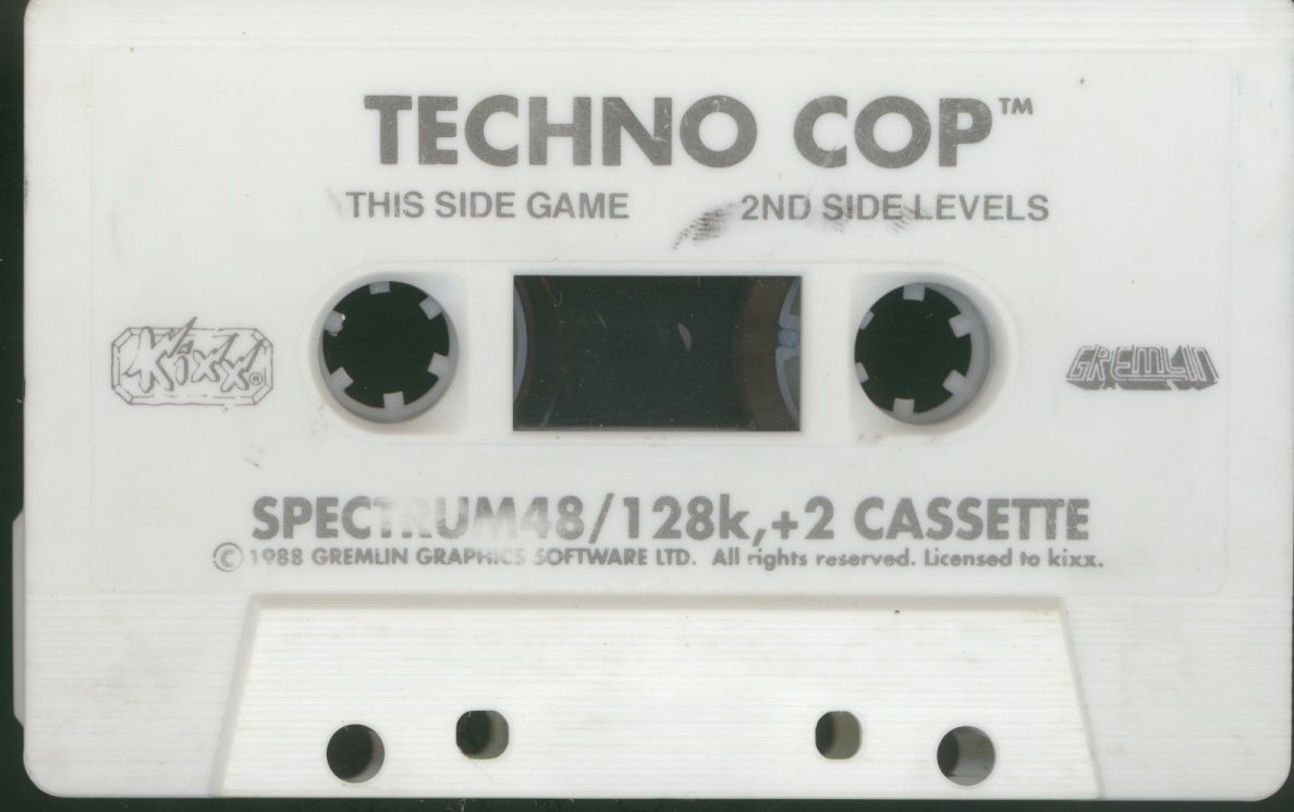 Media for Techno Cop (ZX Spectrum)
