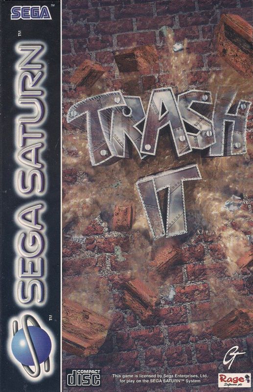 Front Cover for Trash It (SEGA Saturn)
