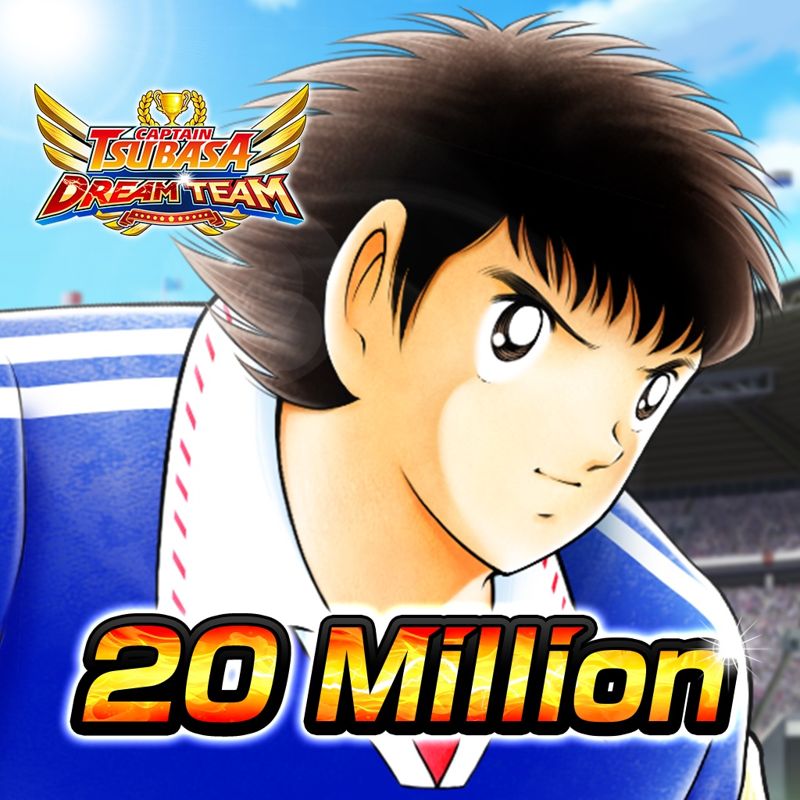 Front Cover for Captain Tsubasa: Dream Team (iPad and iPhone): 20 Million Downloads version