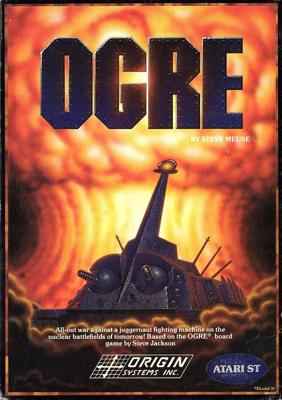 Front Cover for Ogre (Atari ST)