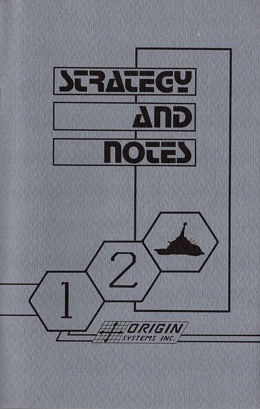 Manual for Ogre (Atari ST): Strategy and Notes