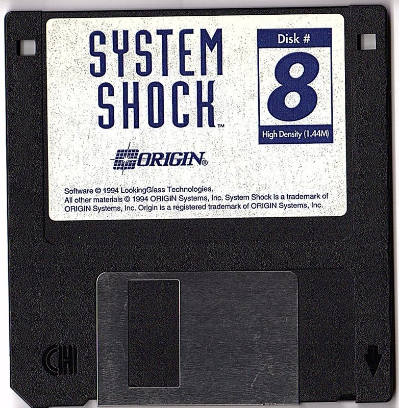 Media for System Shock (DOS): Disk 8