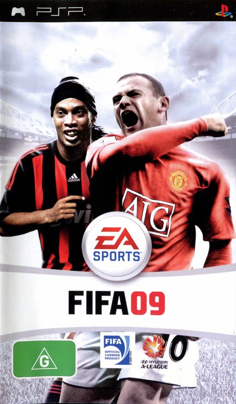 Front Cover for FIFA Soccer 09 (PSP)