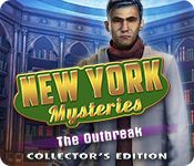 Front Cover for New York Mysteries: The Outbreak (Collector's Edition) (Windows) (Big Fish Games release)