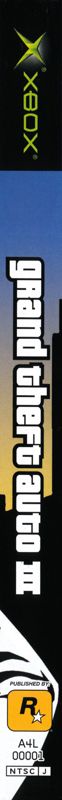 Other for Rockstar Games Double Pack: Grand Theft Auto (Xbox): GTA III Keep Case - Spine