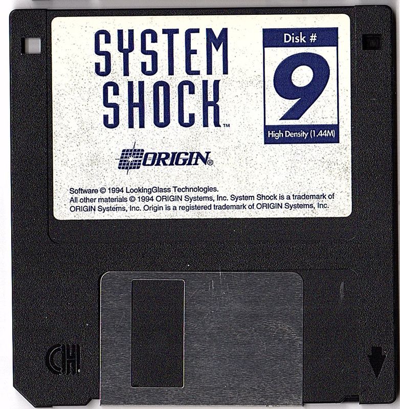 Media for System Shock (DOS): Disk 9