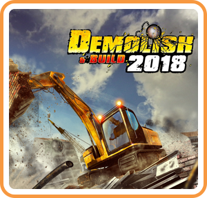 Front Cover for Demolish & Build 2018 (Nintendo Switch) (download release): 1st version