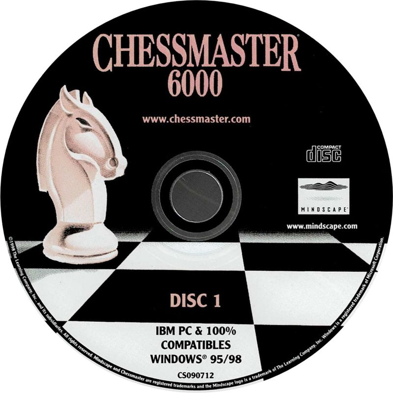 Media for Chessmaster 6000 (Windows): Disc 1