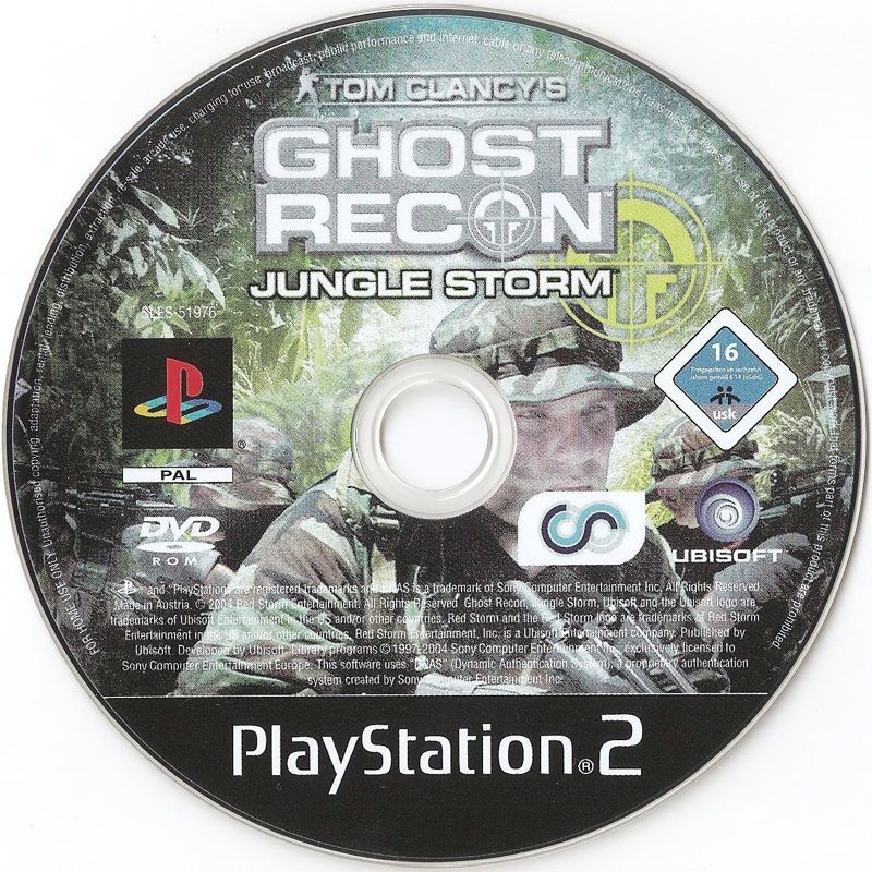 Media for Tom Clancy's Ghost Recon: Jungle Storm (PlayStation 2)