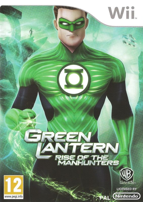 Front Cover for Green Lantern: Rise of the Manhunters (Wii)