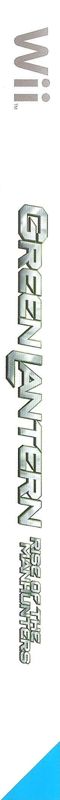 Spine/Sides for Green Lantern: Rise of the Manhunters (Wii)