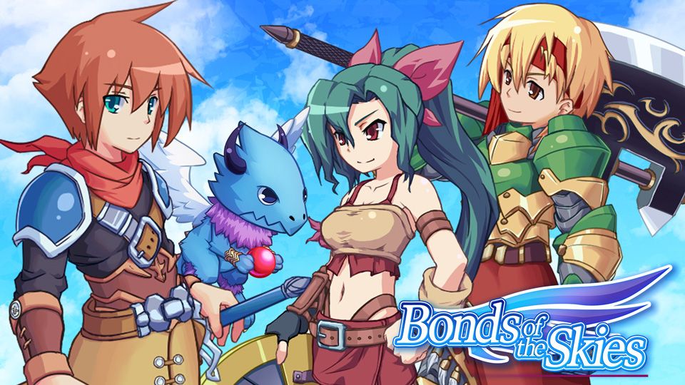 Front Cover for Bonds of the Skies (Nintendo 3DS) (download release): 2nd version