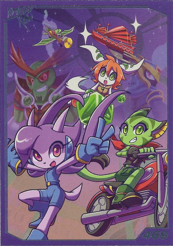 Extras for Freedom Planet (PlayStation 4) (Limited Run release): LRG Art Card #469 - Front
