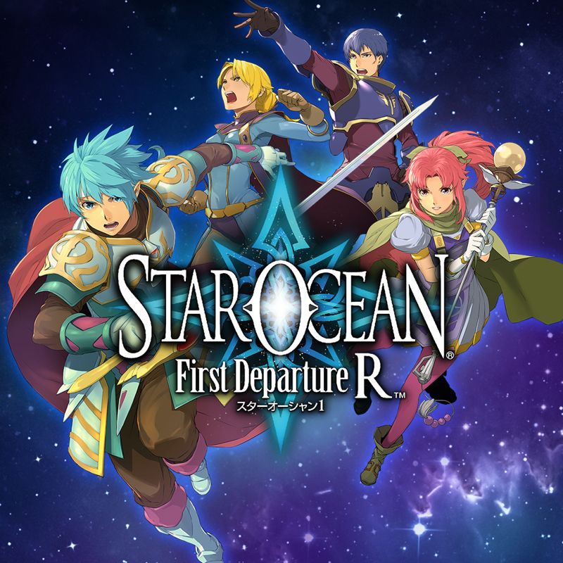 Front Cover for Star Ocean: First Departure R (PlayStation 4) (download release)