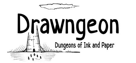 Front Cover for Drawngeon: Dungeons of Ink and Paper (Windows) (Steam release)