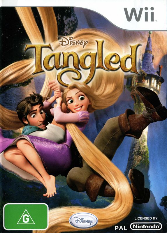 Front Cover for Disney Tangled (Wii)