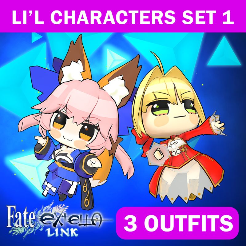 Front Cover for Fate/EXTELLA: LINK - Li'l Characters Set 1 (PlayStation 4) (download release)