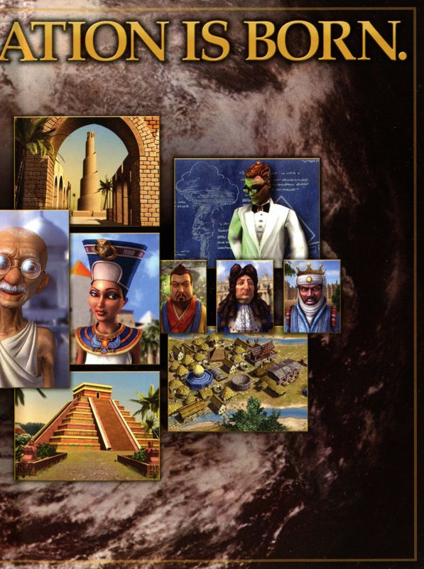 Inside Cover for Sid Meier's Civilization IV (Windows): Right