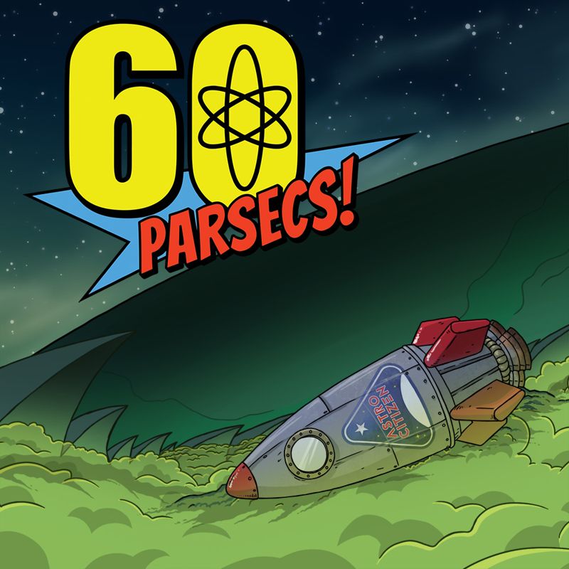 Front Cover for 60 Parsecs! (Nintendo Switch) (download release)