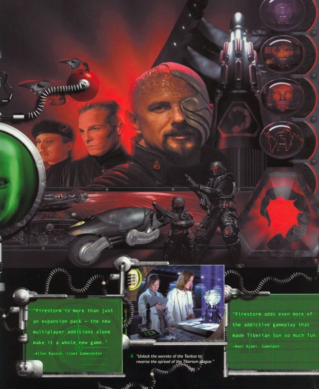 Inside Cover for Command & Conquer: Tiberian Sun - Firestorm (Windows): Right Flap