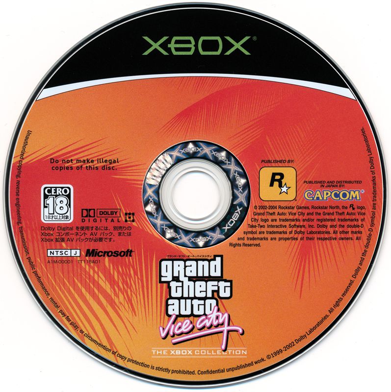 Grand Theft Auto III and Grand Theft Auto: Vice City 2 Pack - Xbox