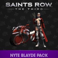 Front Cover for Saints Row: The Third - Nyte Blayde Pack (PlayStation 3) (PSN release)