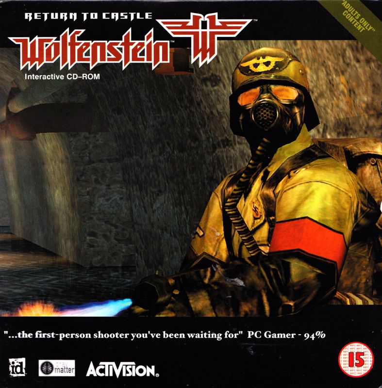 Extras for Return to Castle Wolfenstein: Game of the Year (Windows): Bonus CD sleeve - front