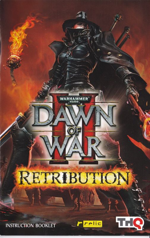 Manual for Warhammer 40,000: Dawn of War II - Retribution (Collector's Edtion) (Windows): Front