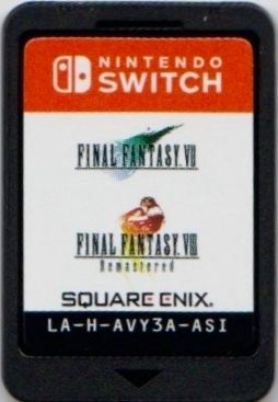 Media for Final Fantasy VII & Final Fantasy VIII: Remastered (Twin Pack) (Nintendo Switch)
