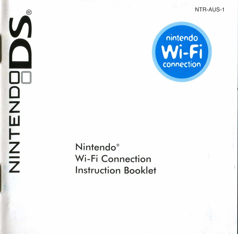 Extras for Surf's Up (Nintendo DS): Wifi booklet - front