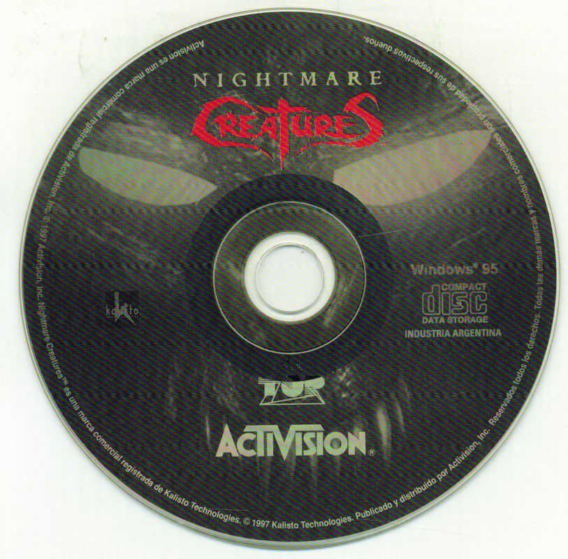 Media for Nightmare Creatures (Windows) (Colección 'Juega y Aprende' release)