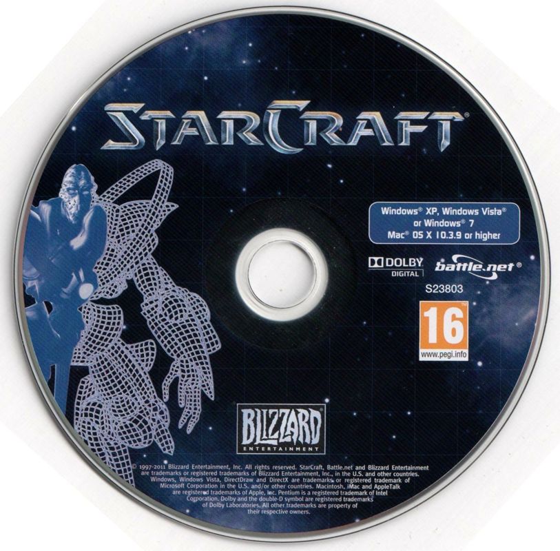 Media for StarCraft: Anthology (Macintosh and Windows) (2011 release): StarCraft