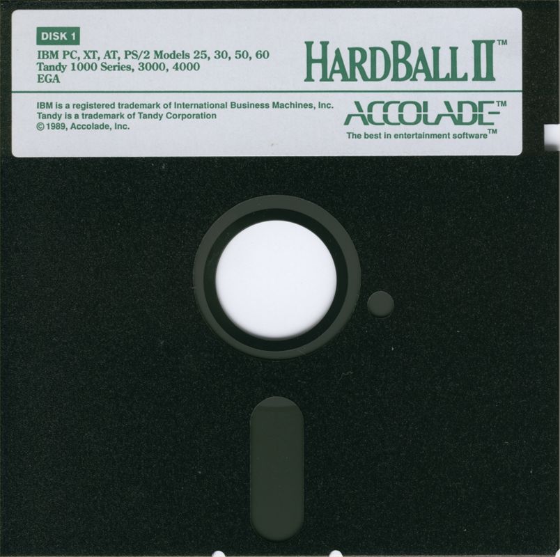 Media for HardBall II (DOS): Disk 1