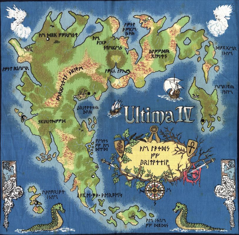 Ultima IV: Quest of the Avatar cover or packaging material - MobyGames