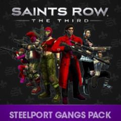 Front Cover for Saints Row: The Third - Steelport Gangs Pack (PlayStation 3) (PSN release)