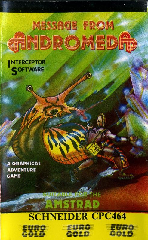 Front Cover for Message from Andromeda (Amstrad CPC)