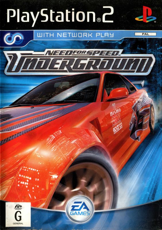 Front Cover for Need for Speed: Underground (PlayStation 2)