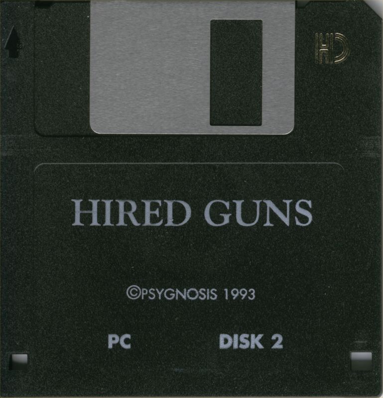 Media for Hired Guns (DOS) (3.5" HD Disk release): Disk 2