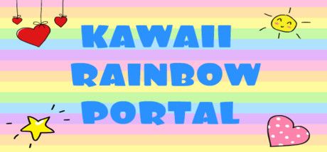 Front Cover for Kawaii Rainbow Portal (Windows) (Steam release)